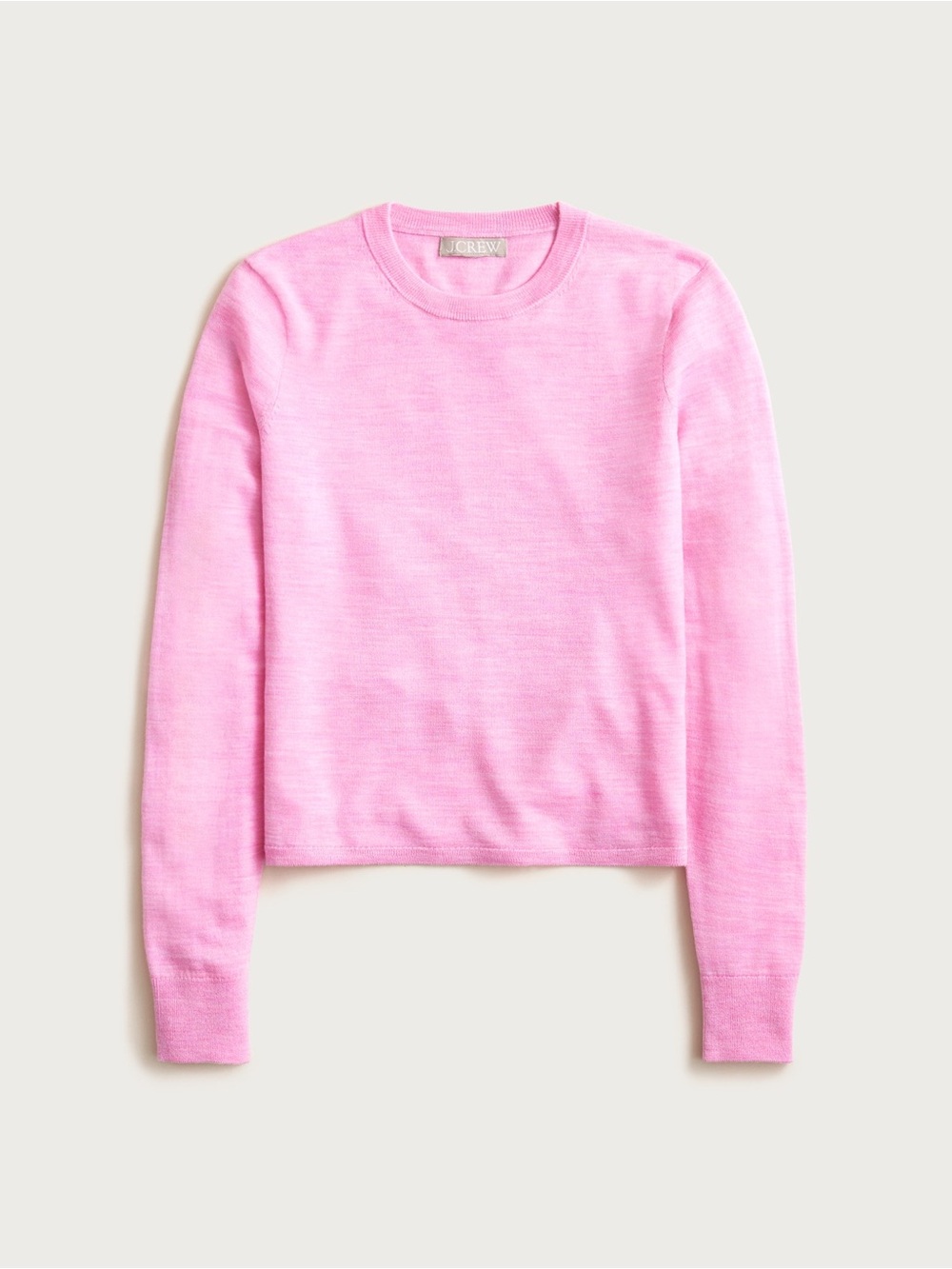 J.Crew Pink Carolyn Crewneck Sweater